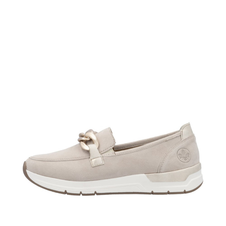 Mocassin beige Rieker