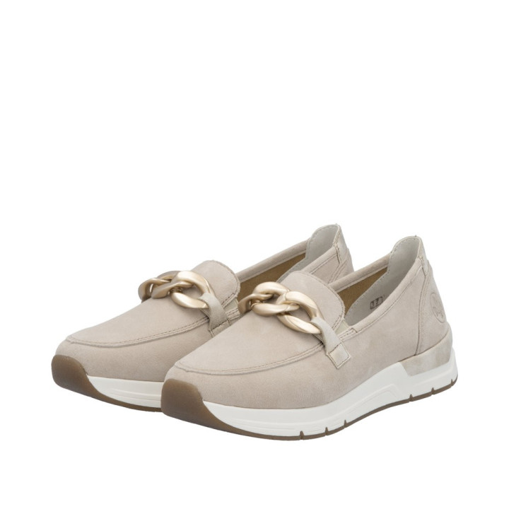 Mocassin beige Rieker