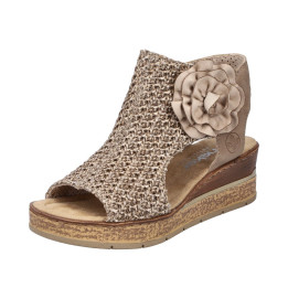 Sandale compensées Rieker femme 63791-60