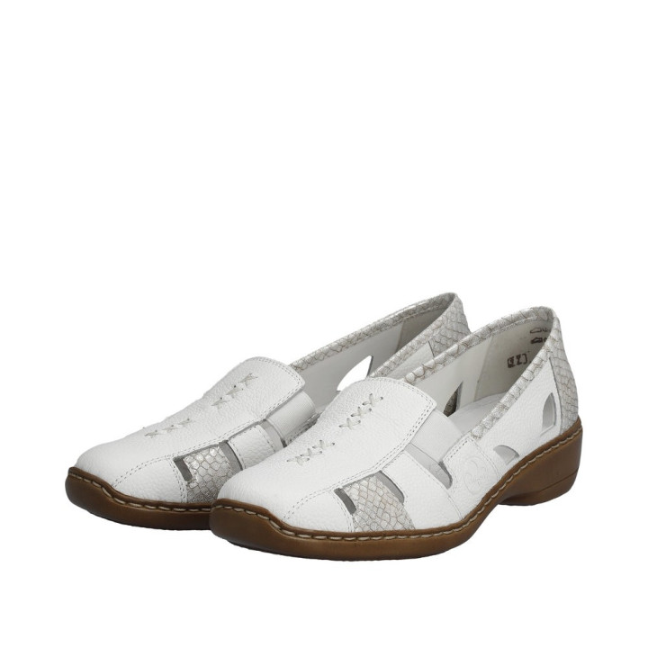 Rieker Femme mocassins ballerines 41385-80 beige