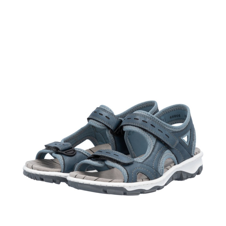 Sandale Rieker femme bleu