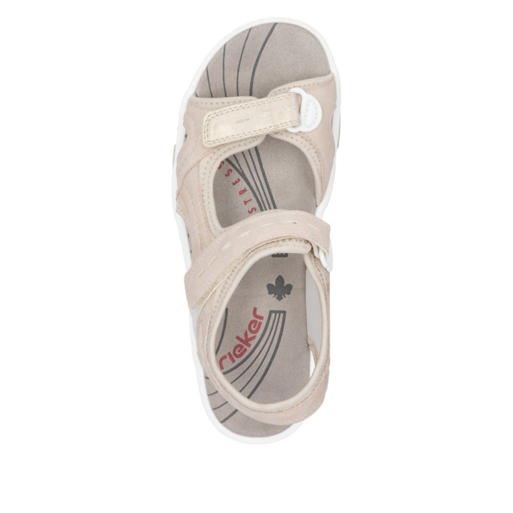 Sandale Rieker femme rose 68866-31