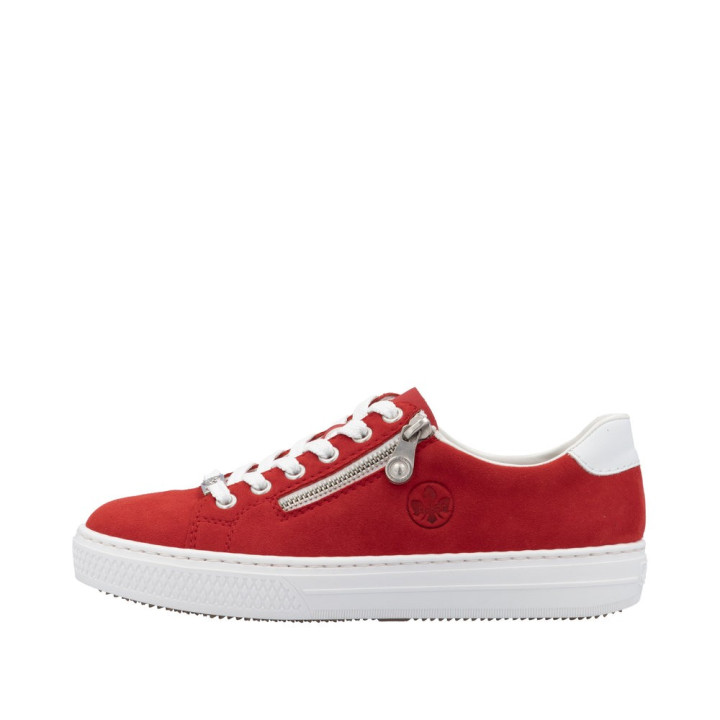 Basket Rieker femme rouge L59L1-33