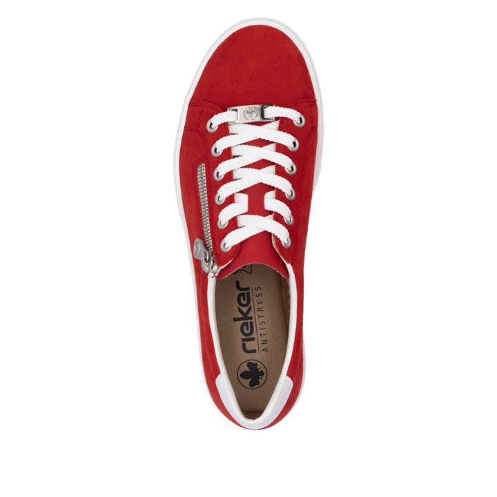 Basket Rieker femme rouge L59L1-33