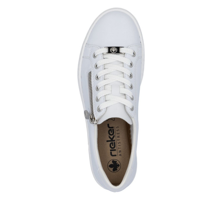 Basket Rieker femme cuir blanche L59L1-83