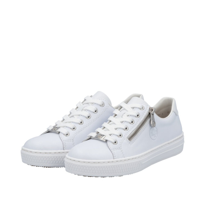 Basket Rieker femme cuir blanche L59L1-83