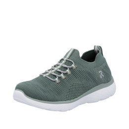 Basket Rieker Femme Verte M5074-52 mémoire de forme