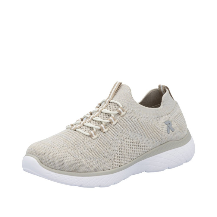 Basket Rieker Femme M5074-64  Beige