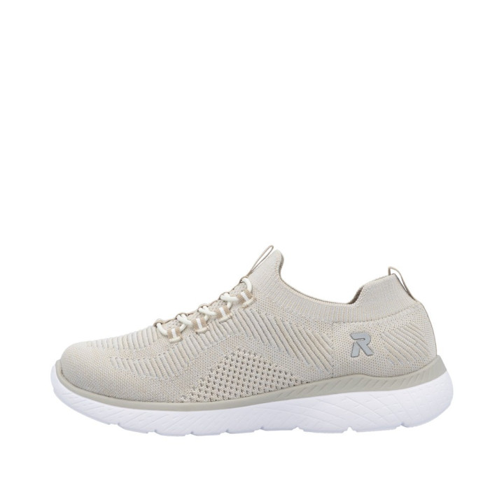 Basket Rieker Femme M5074-64  Beige