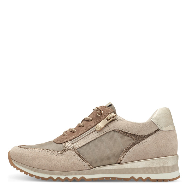 Basket Marco  Tozzi 23759 Beige Semelle amovible