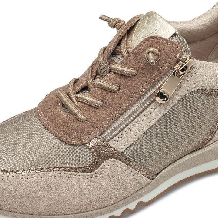 Basket Marco  Tozzi 23759 Beige Semelle amovible