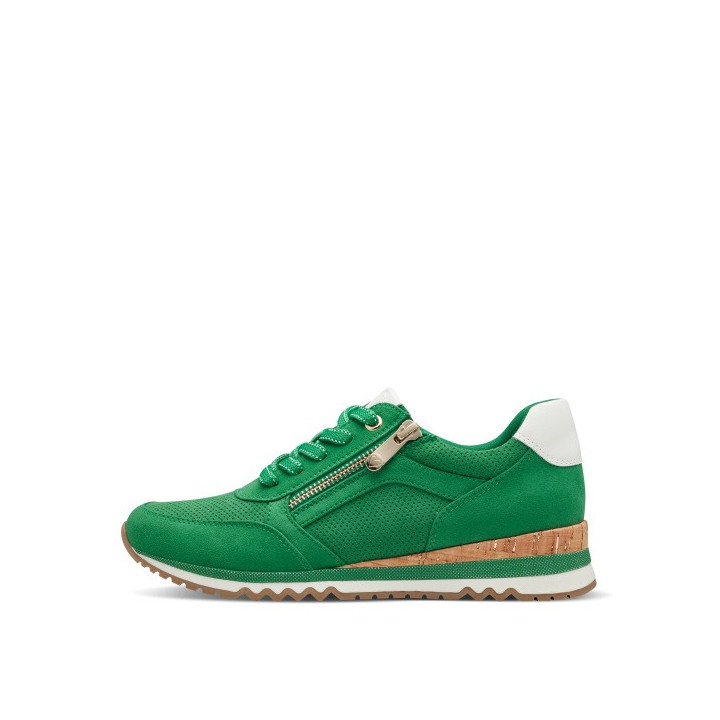Basket Marco Tozzi 23781 Leaf green Semelle amovible