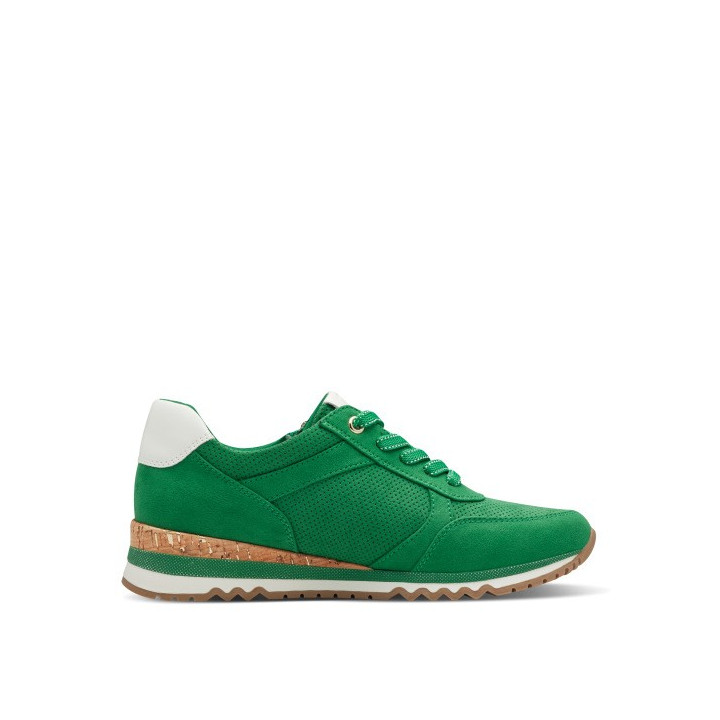 Basket Marco Tozzi 23781 Leaf green Semelle amovible