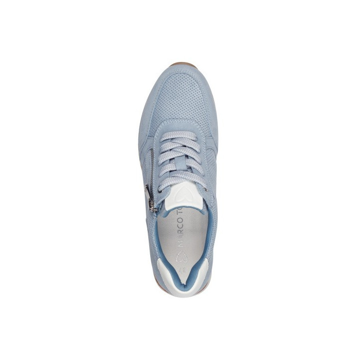 Basket Marco Tozzi 23781 Polar Comb Bleu Clair Semelle amovible