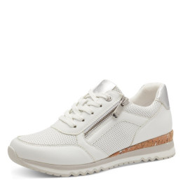 Basket Marco Tozzi 23782 White Comb Blanche Semelle amovible