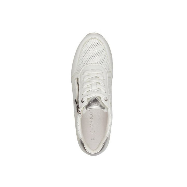 Basket Marco Tozzi 23782 White Comb Blanche Semelle amovible