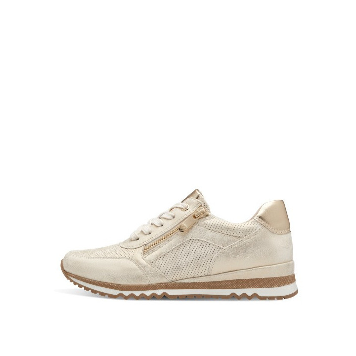 Basket Marco Tozzi 23782 Dune Met Comb Beige Semelle amovible