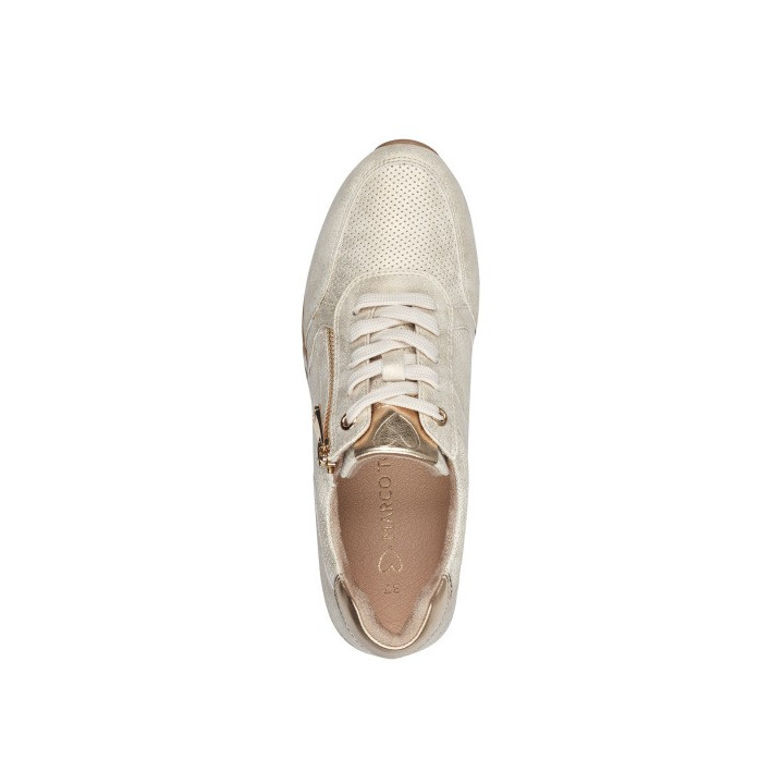 Basket Marco Tozzi 23782 Dune Met Comb Beige Semelle amovible