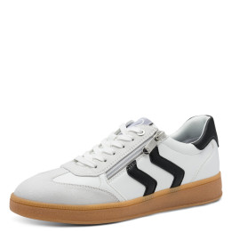 Basket Marco Tozzi 23739 White/Black Semelle amovible