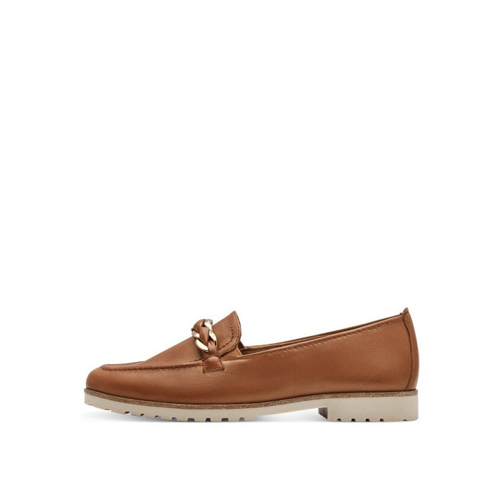 Mocassin Tamaris Cuir Cognac 24200