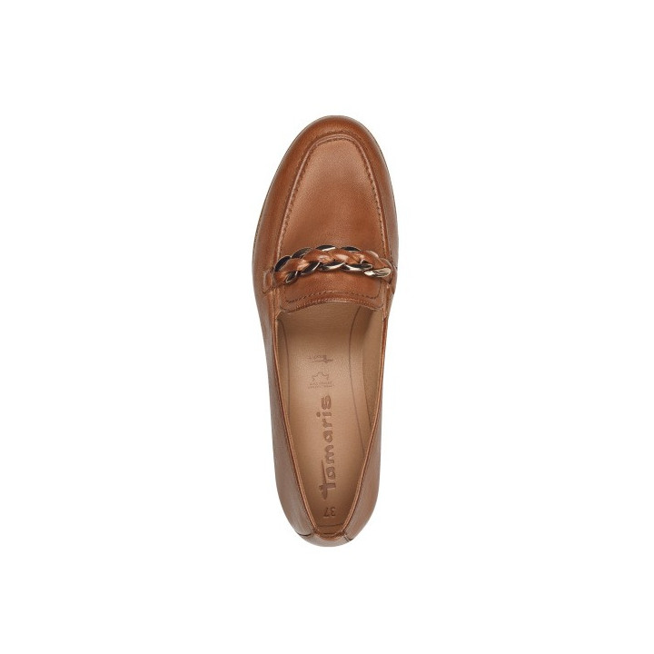 Mocassin Tamaris Cuir Cognac 24200