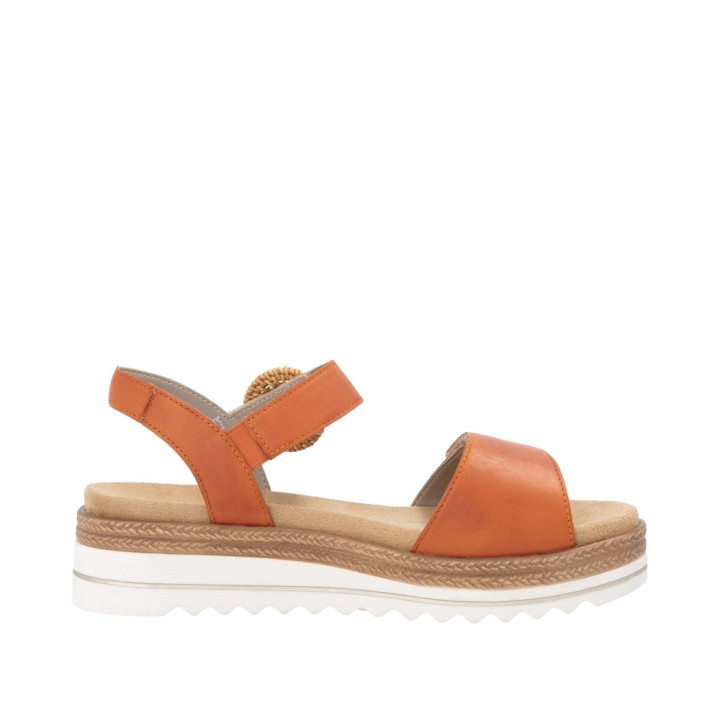Sandale Remonte D0Q52-39 Orange Semelle amovible