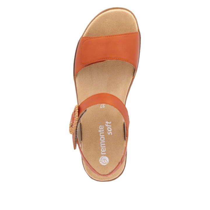 Sandale Remonte D0Q52-39 Orange Semelle amovible