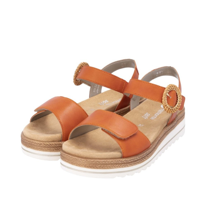 Sandale Remonte D0Q52-39 Orange Semelle amovible