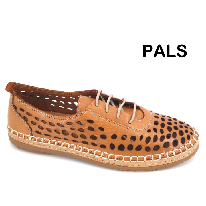 Basket Madory ref Pals Camel cuir Semelle amovible
