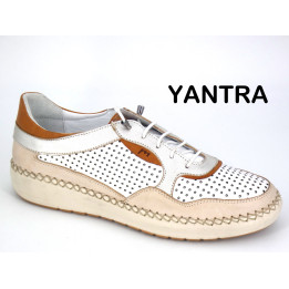 Basket Madory Yantra Blanc Cuir semelle amovible
