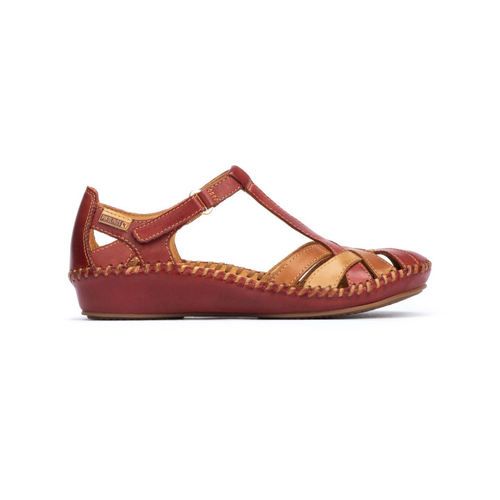 Mocassin Pikolinos Femme  P. Vallarta Sandia Marron en cuir