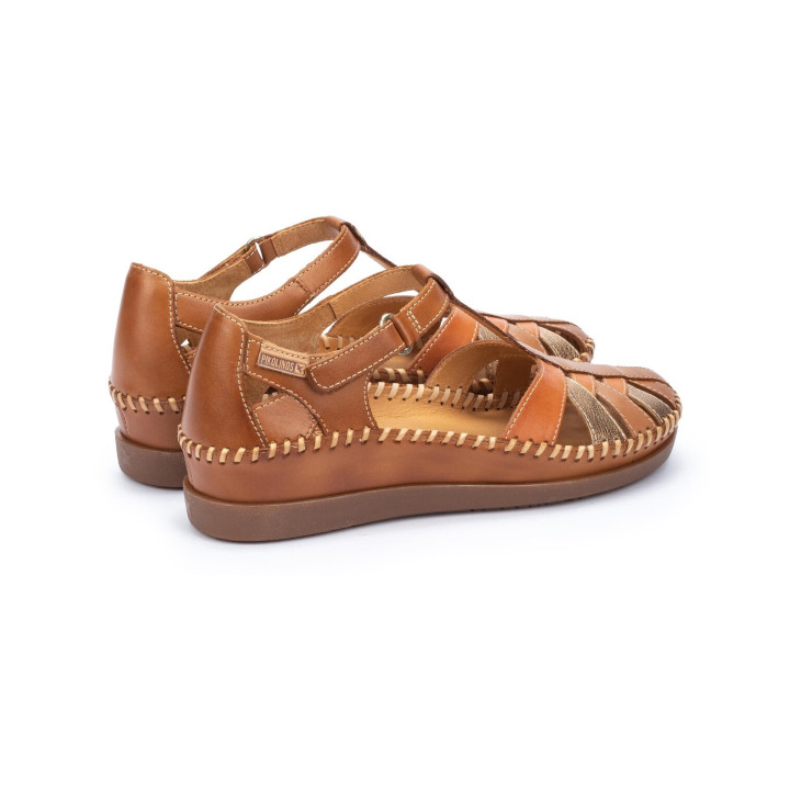 Mocassin Femme Pikolinos Cadaques brandy en cuir