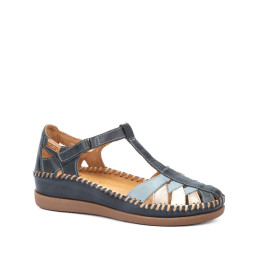 Mocassin femme Pikolinos Cadaques ocean en cuir