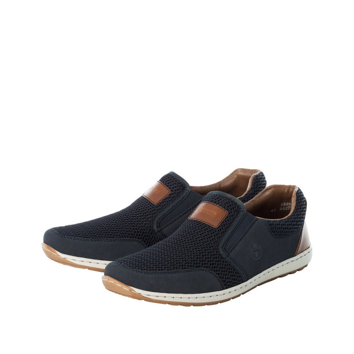 Mocassin Homme Rieker bleu