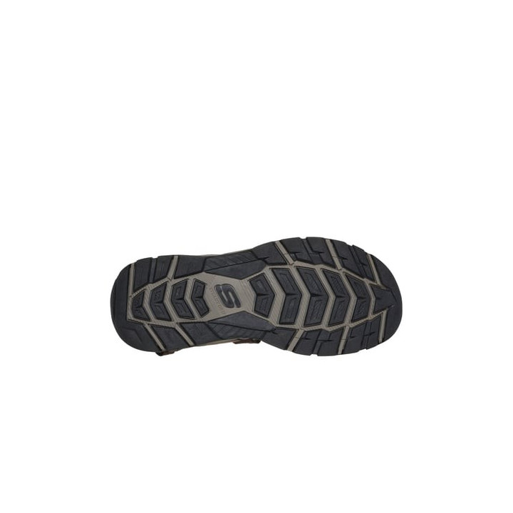 Sandale Skechers homme 204105 chocolat mémoire de forme