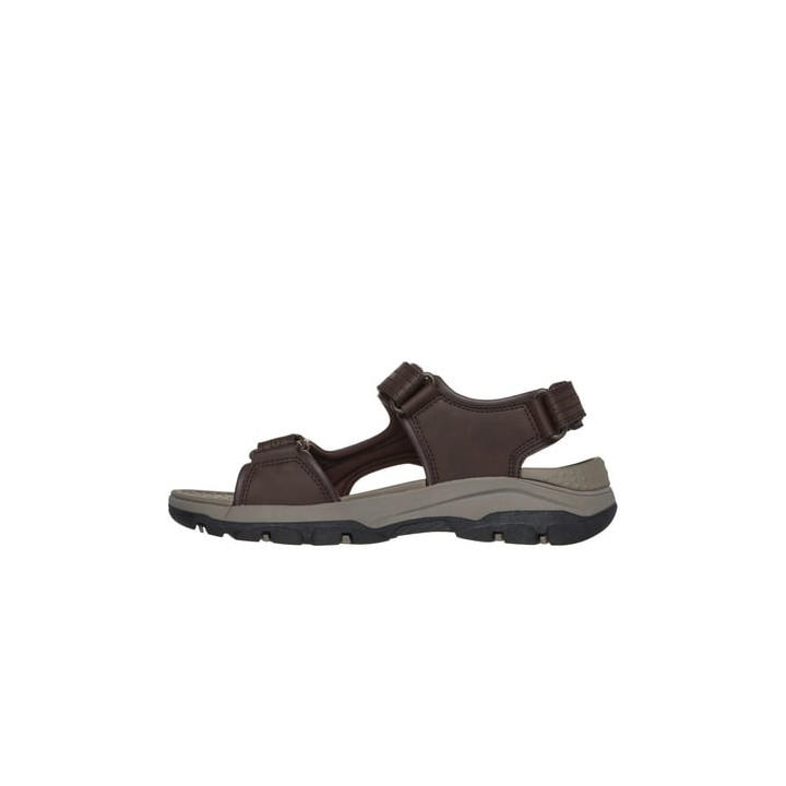 Sandale Skechers homme 204105 chocolat mémoire de forme