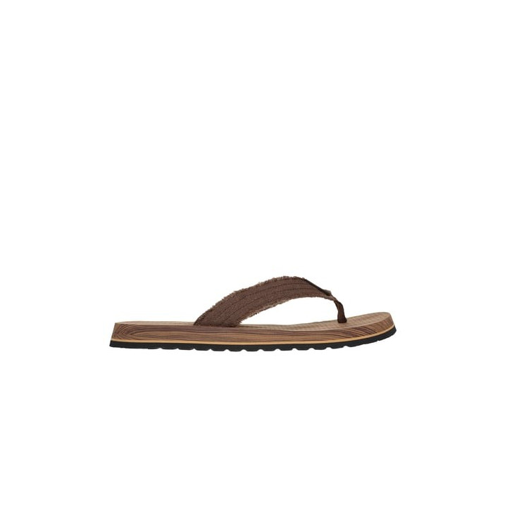 Sandale Tongue Homme Skechers 205098 BRN marron semelle mémoire de forme