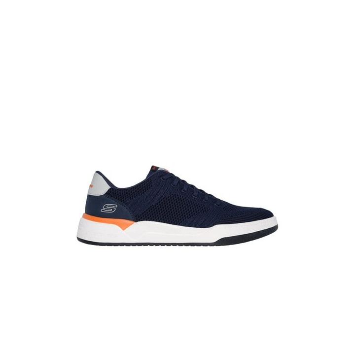 Basket Skechers homme 210793 bleu semelle mémoire de forme