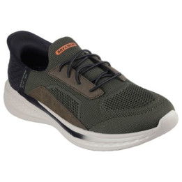 Basket Skechers homme 210891 OLV verte slip ins
