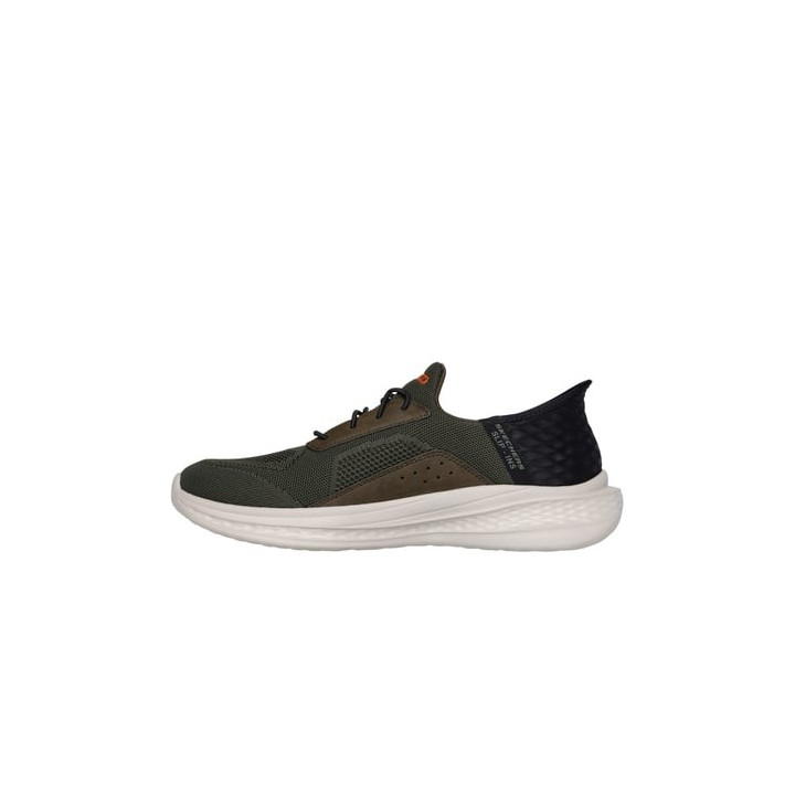 Basket Skechers homme 210891 OLV verte slip ins