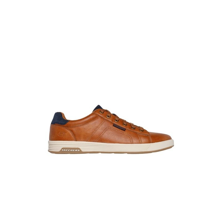 Basket Homme Skechers 210946 LUG marron mémoire de forme