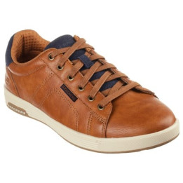 Basket Homme Skechers 210946 LUG marron mémoire de forme
